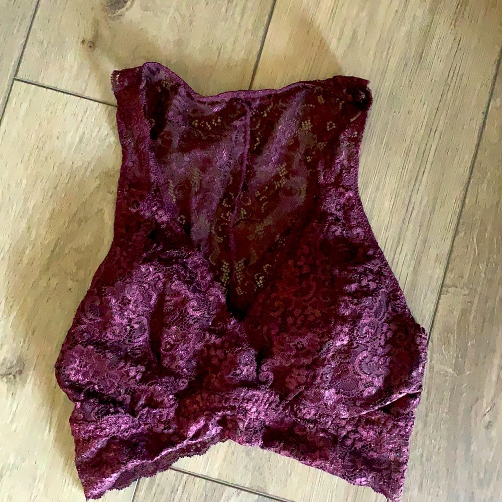 Soma lace racer back bralette, S